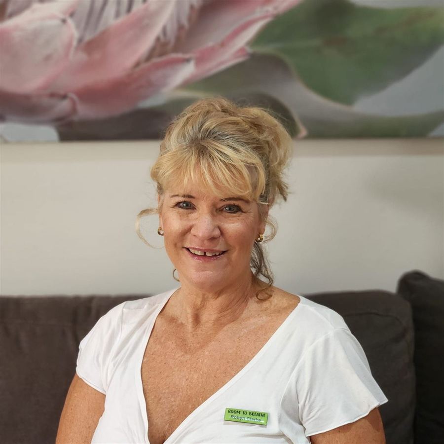 Robyn Clarke, the founder of Room to Breathe